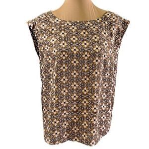 Ann Taylor Factory Oversized Boxy Top Size Medium Neutral NWOT